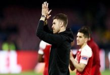 Lần ra sân cuối cùng của Ramsey với Arsenal