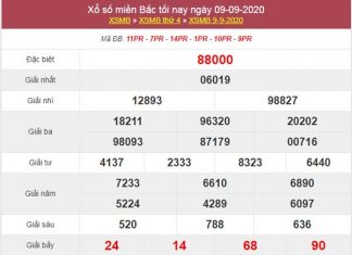 Thống kê XSMB 10/9/2020 chốt lô VIP miền Bắc thứ 5