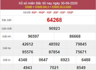 Thống kê XSMB 1/10/2020 chốt lô số đẹp miền Bắc thứ 5