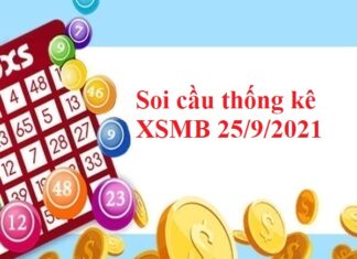 Soi cầu thống kê KQXSMB 25/9/2021