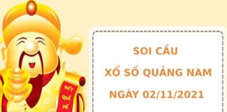 Soi cầu xổ số Quảng Nam 2/11/2021 thống kê XSQNM chính xác