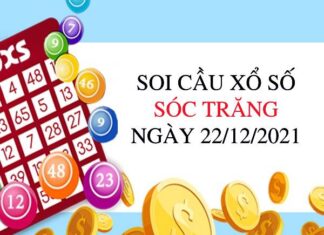 Thống kê xổ số Sóc Trăng ngày 22/12/2021