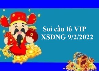 Soi cầu lô VIP KQXSDNG 9/2/2022