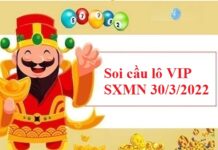 Soi cầu lô VIP SXMN 30/3/2022