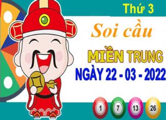 Soi cầu XSMT ngày 22/3/2022