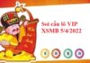 Soi cầu lô VIP XSMB 5/4/2022