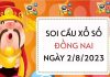 Soi cầu KQ xổ số Đồng Nai ngày 2/8/2023 thứ 4 hôm nay
