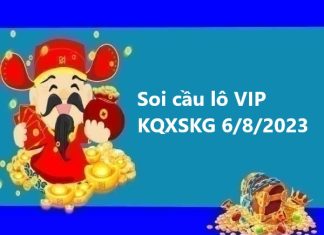 Soi cầu lô VIP KQXSKG 6/8/2023
