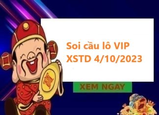 Thống kê lô VIP XSTD 4/10/2023