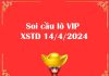 Soi cầu lô VIP XSTD 14/4/2024