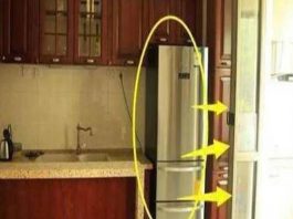cách hóa giải tủ lạnh đối diện cửa chính