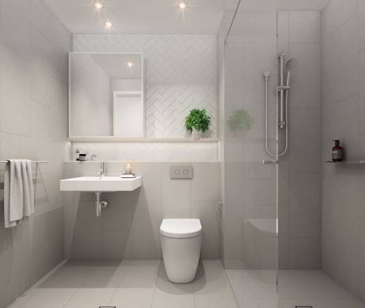 cửa chính đối diện nhà vệ sinh hàng xóm