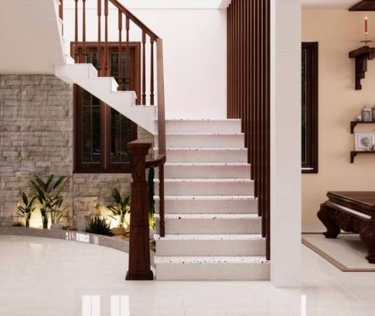 bậc cầu thang phong thủy