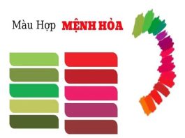 màu sơn hợp mệnh hỏa