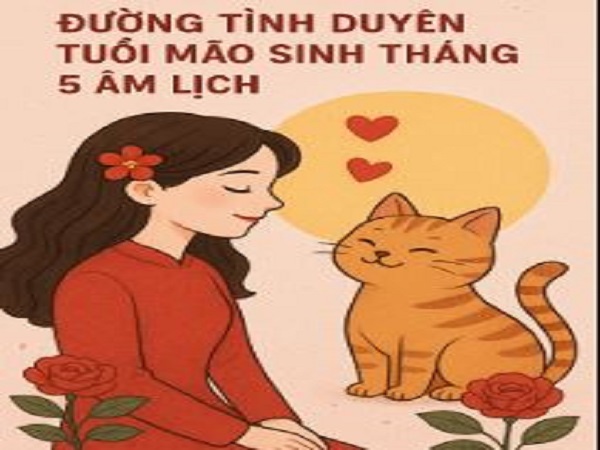 Tình duyên tuổi Mão sinh tháng 5 âm lịch có suôn sẻ không?