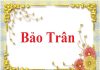 Ý nghĩa tên Bảo Trân mang giá trị quý báu và trân trọng