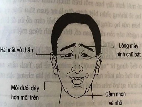 Dấu hiệu nhận biết tướng mặt đàn ông xấu