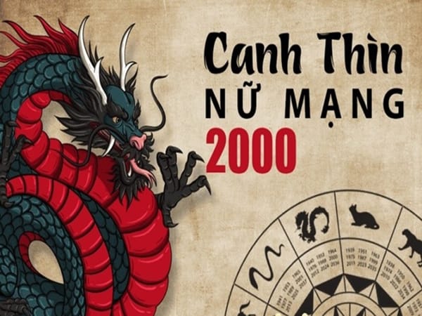Tổng quan nữ sinh năm 2000 – Canh Thìn mệnh gì