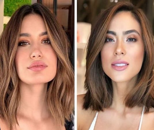 Luận tướng mặt chữ nhật nam và nữ đeo kính, để tóc gì?