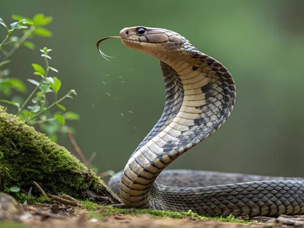 Mơ thấy rắn hổ mang cắn vào chân