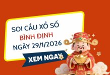 Soi cầu xổ số Bình Định ngày 29/1/2026 hôm nay chuẩn nhất Soi cầu xổ số Bình Định ngày 29/1/2026 hôm nay chuẩn nhất