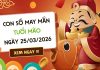 con số may mắn ngày 25/03/2026 tuổi Mão