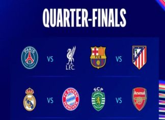 Tin C1: Xác định tứ kết Champions League 2025/26