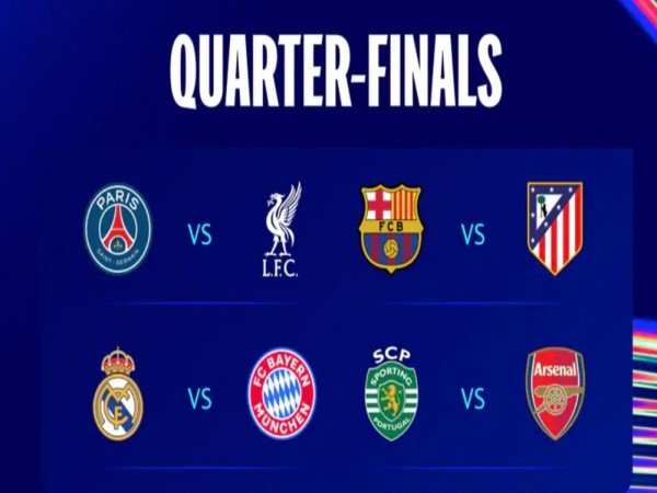 Tin C1: Xác định tứ kết Champions League 2025/26