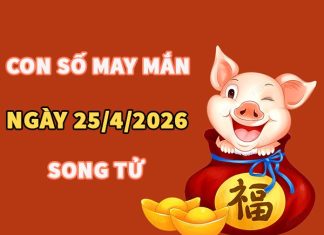 Con số may mắn hôm nay 25/4/2026 thứ 7 cung Song Tử Con số may mắn hôm nay 25/4/2026 thứ 7 cung Song Tử