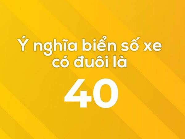 Phân tích ý nghĩa con số 40 theo các góc nhìn