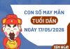 Con số may mắn ngày 17/05/2026 tuổi Dần thu hút tài vận