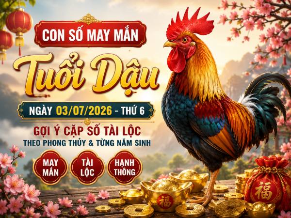 Tử vi tuổi Dậu hôm nay ngày 03/07/2026: Tốt hay xấu?
