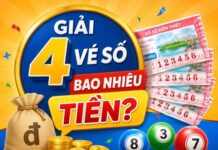 Giải 4 vé số được bao nhiêu tiền, những lưu ý ít người để ý