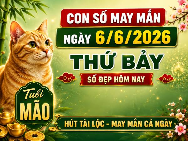 Tổng quan vận trình tuổi Mão ngày 6/6